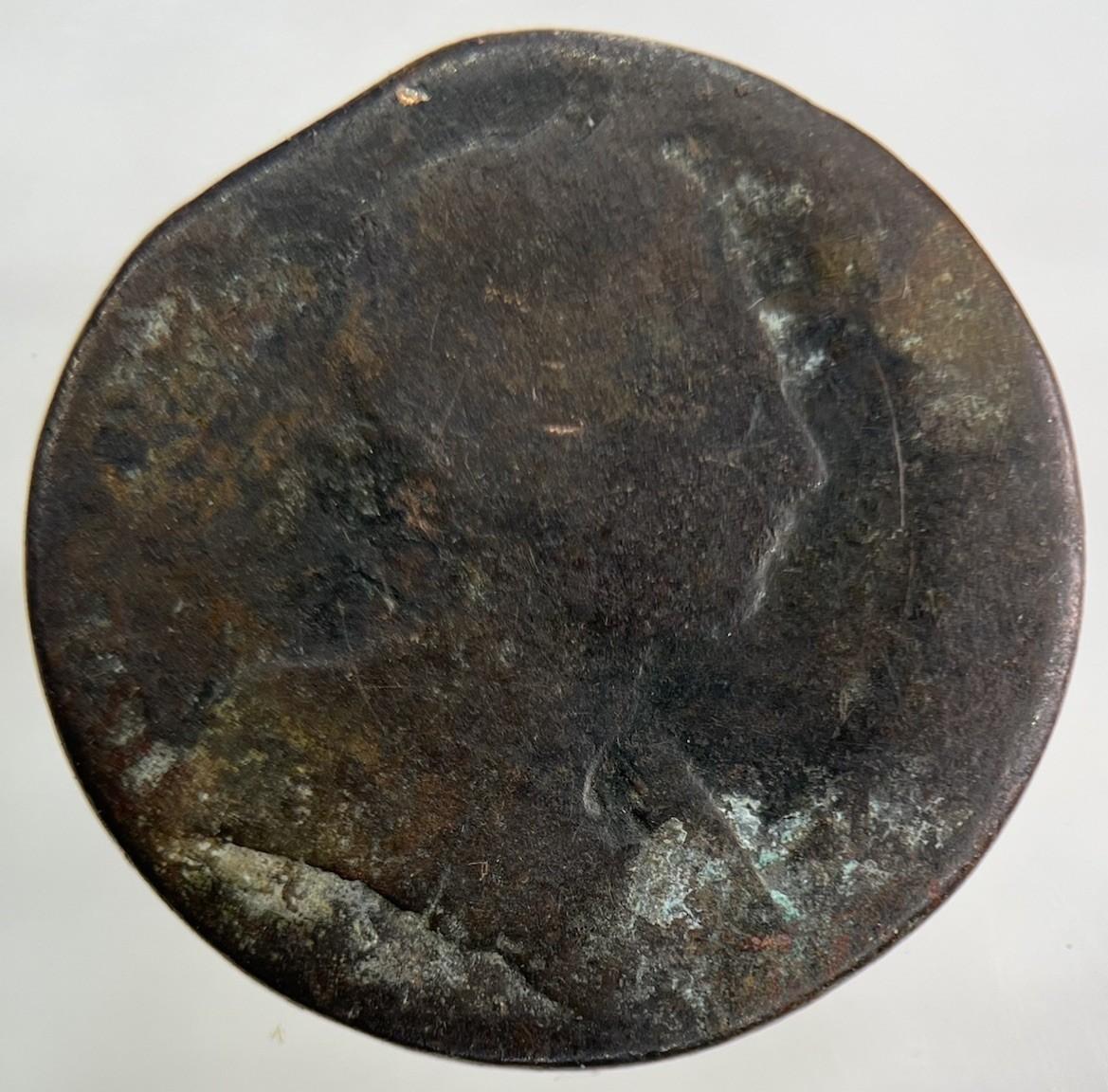 British George III 3rd Half-Penny Coin | Fair Grade