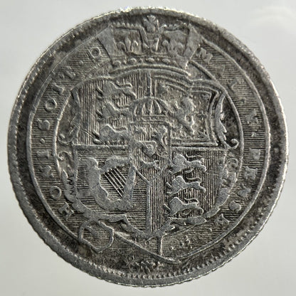 1819 George III 3rd Sixpence Silver Coin | Collectable Grade