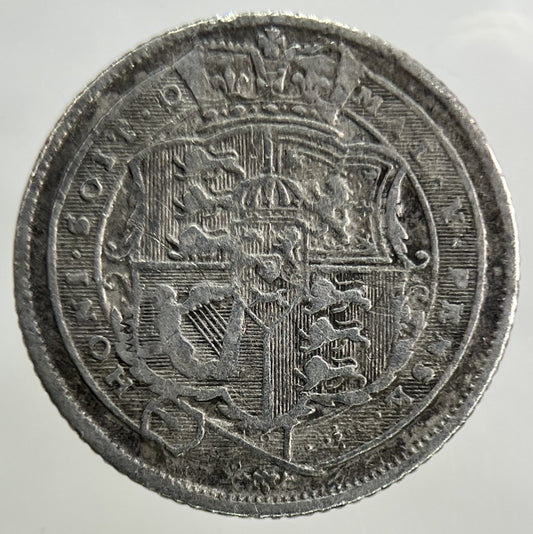 1819 George III 3rd Sixpence Silver Coin | Collectable Grade