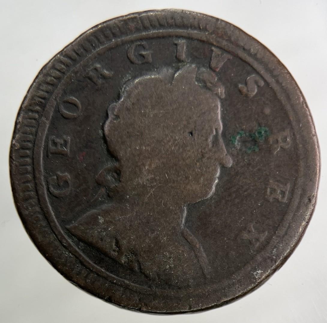 1723 George I 1st Half-Penny Coin | Collectable Grade