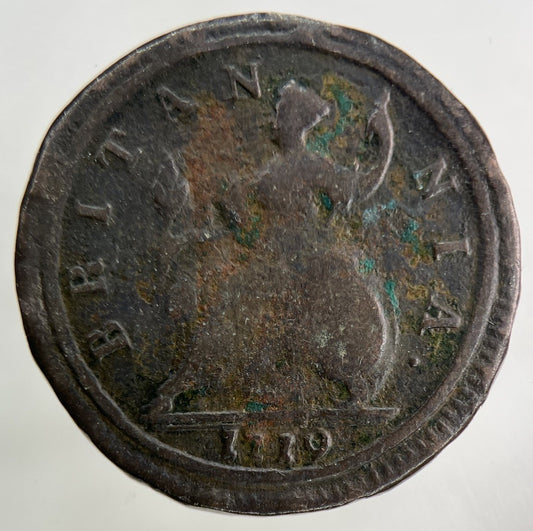 1719 George I 1st Half-Penny Coin | Collectable Grade