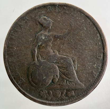 1831 William IV Half-Penny Coin | Fair Grade