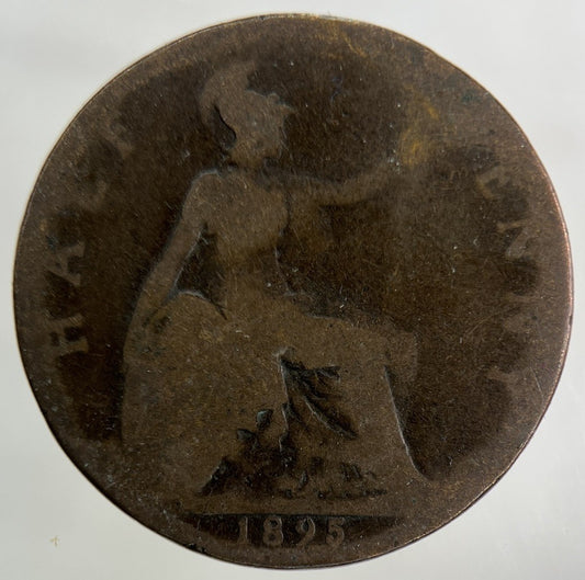 1895 Victoria Half-Penny Coin | Fair Grade