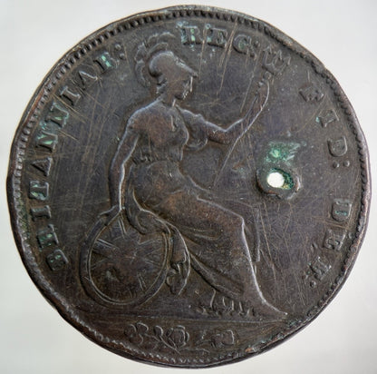 1854 Victoria One Penny Coin | Collectable Grade