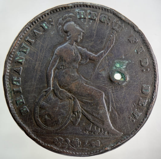 1854 Victoria One Penny Coin | Collectable Grade