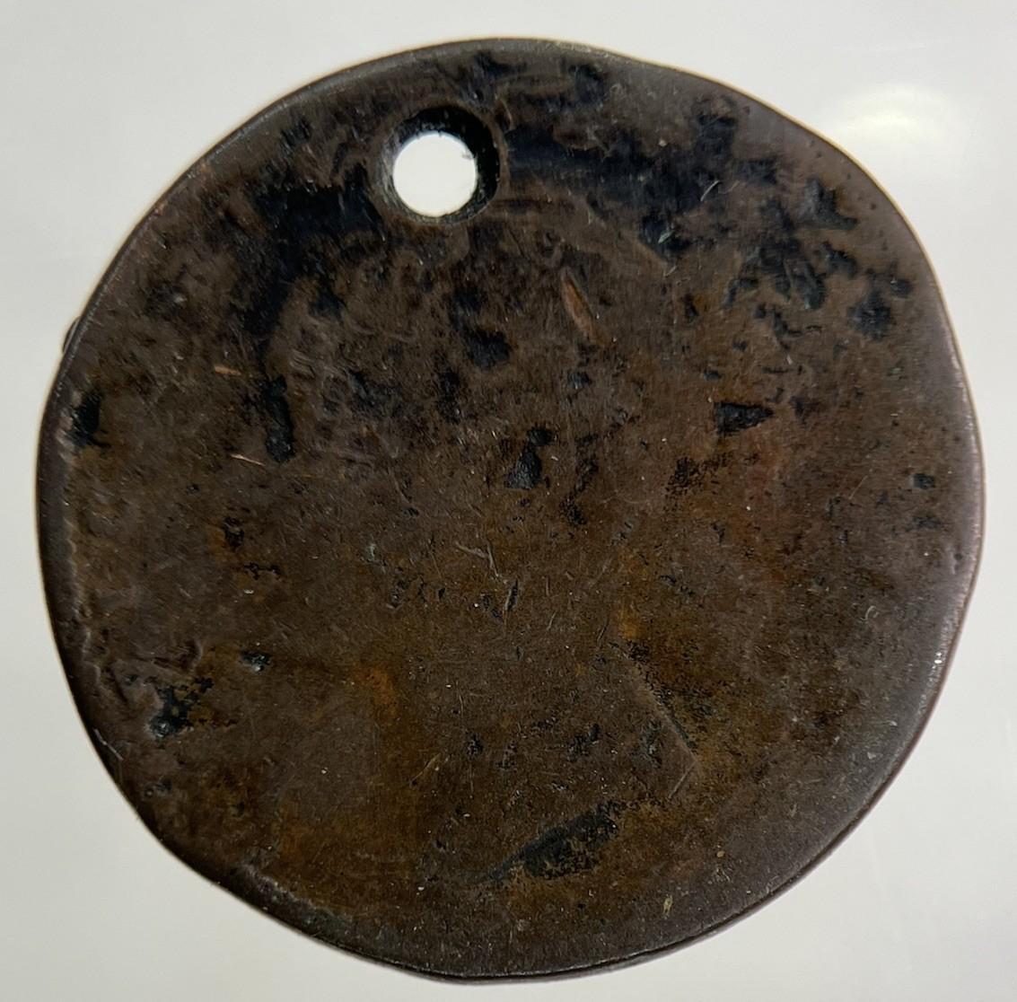 British Victoria Farthing Coin | Worn Grade