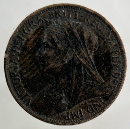 1901 Victoria Farthing Coin | Collectable Grade