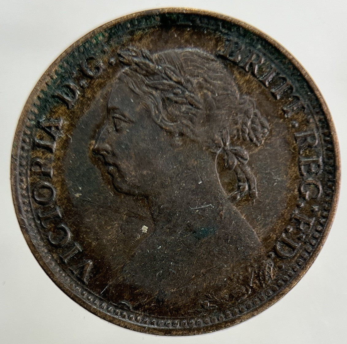 1884 Victoria Farthing Coin | Fine Collectable Grade