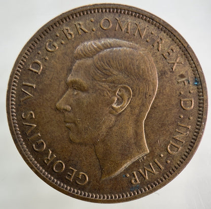1944 George VI One Penny Coin | Very High Grade
