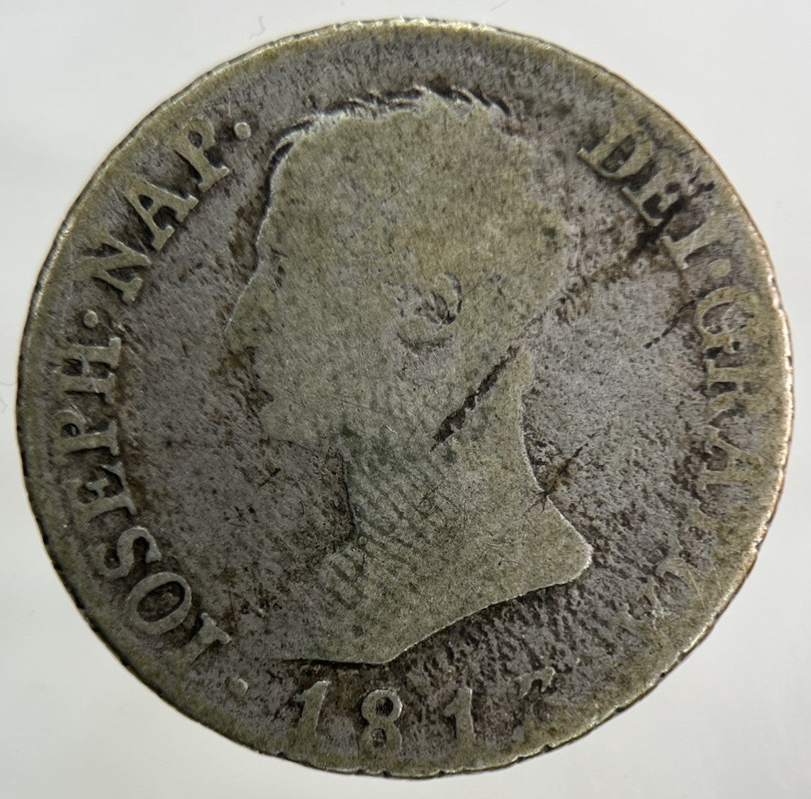 1813 Spain 4 Reales Napoleon Silver Coin | Collectable Grade