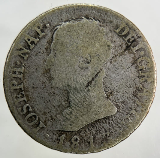 1813 Spain 4 Reales Napoleon Silver Coin | Collectable Grade