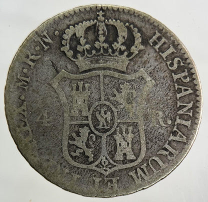 1813 Spain 4 Reales Napoleon Silver Coin | Collectable Grade