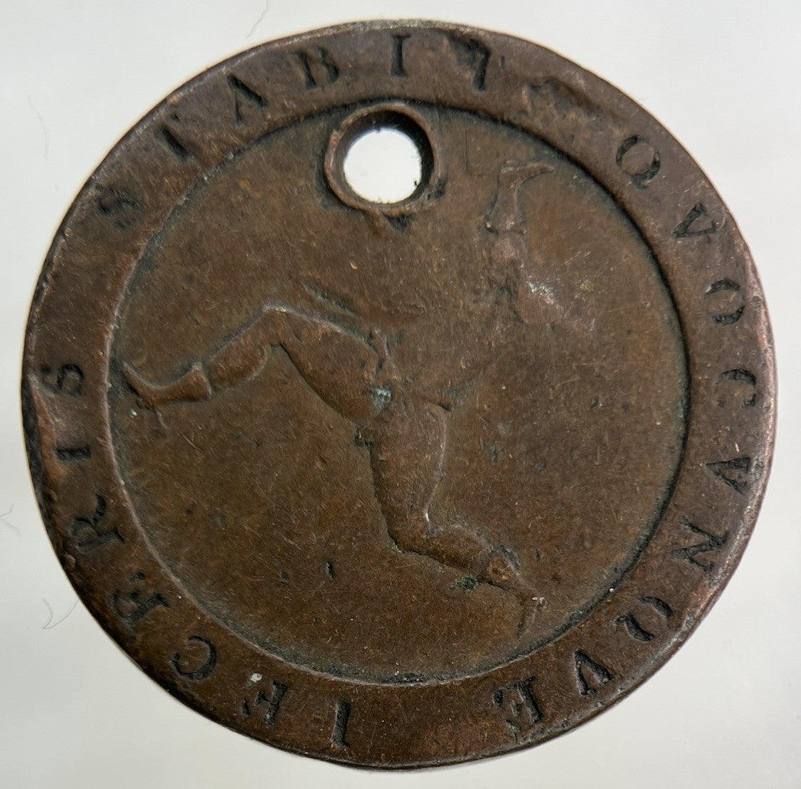 1813 Isle Of Man Cartwheel Half-Penny Coin | Collectable Grade