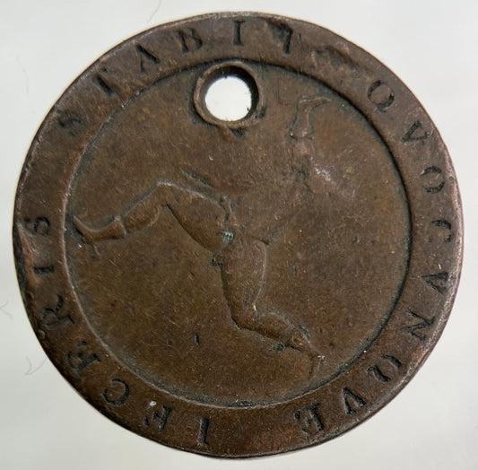 1813 Isle Of Man Cartwheel Half-Penny Coin | Collectable Grade