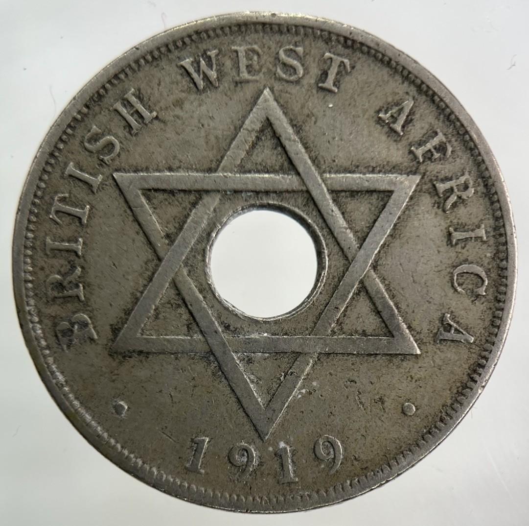 1919 West Africa One Penny Coin | Collectable Grade