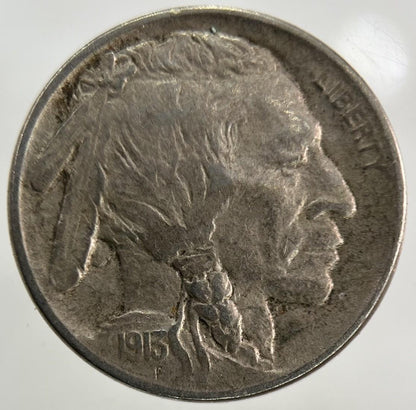 1913 US USA Buffalo Nickel 5 Cents Coin | Fine Collectable Grade
