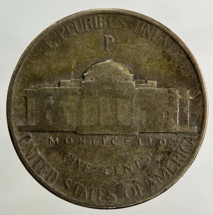 1944 US USA Silver War Nickel 5 Cents Coin | Collectable Grade