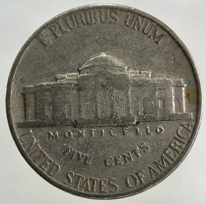 1940 US USA Jefferson Nickel 5 Cents Coin | Collectable Grade