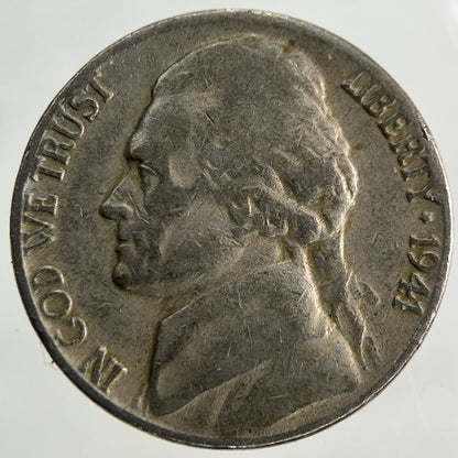1941 US USA Jefferson Nickel 5 Cents Coin | Collectable Grade