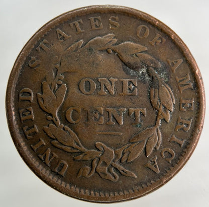 1837 Stamped US USA One Cent Coin | Collectable Grade