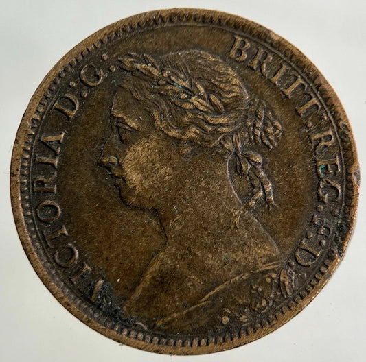 1891 Victoria Farthing Coin | Fine Collectable Grade