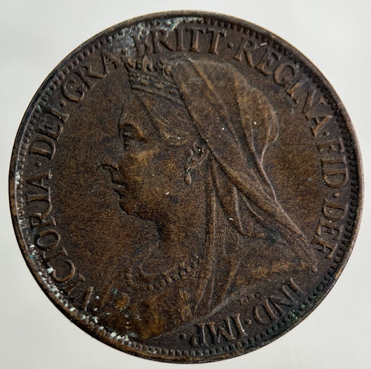 1899 Victoria Farthing Coin | Fine Collectable Grade