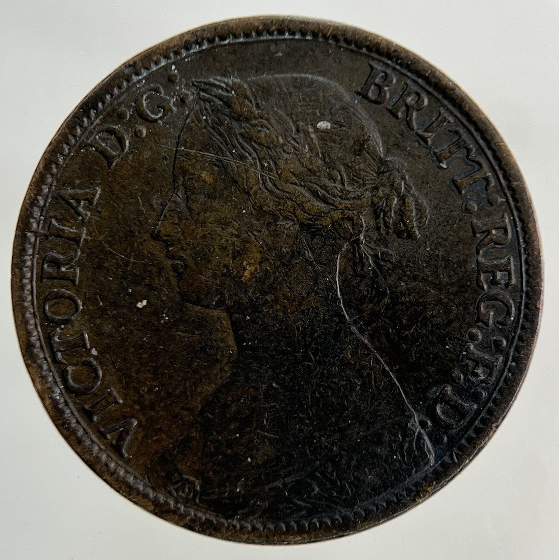 1866 Victoria Farthing Coin | Collectable Grade