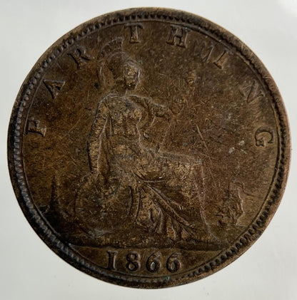 1866 Victoria Farthing Coin | Collectable Grade