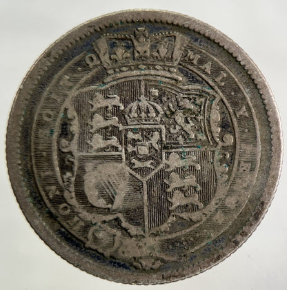 1820 George III 3rd Shilling Silver Coin | Collectable Grade