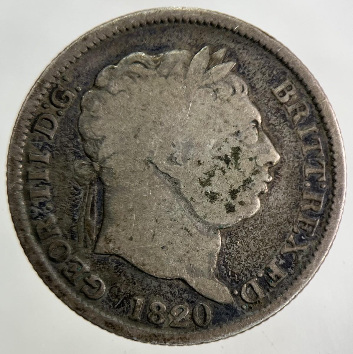 1820 George III 3rd Shilling Silver Coin | Collectable Grade