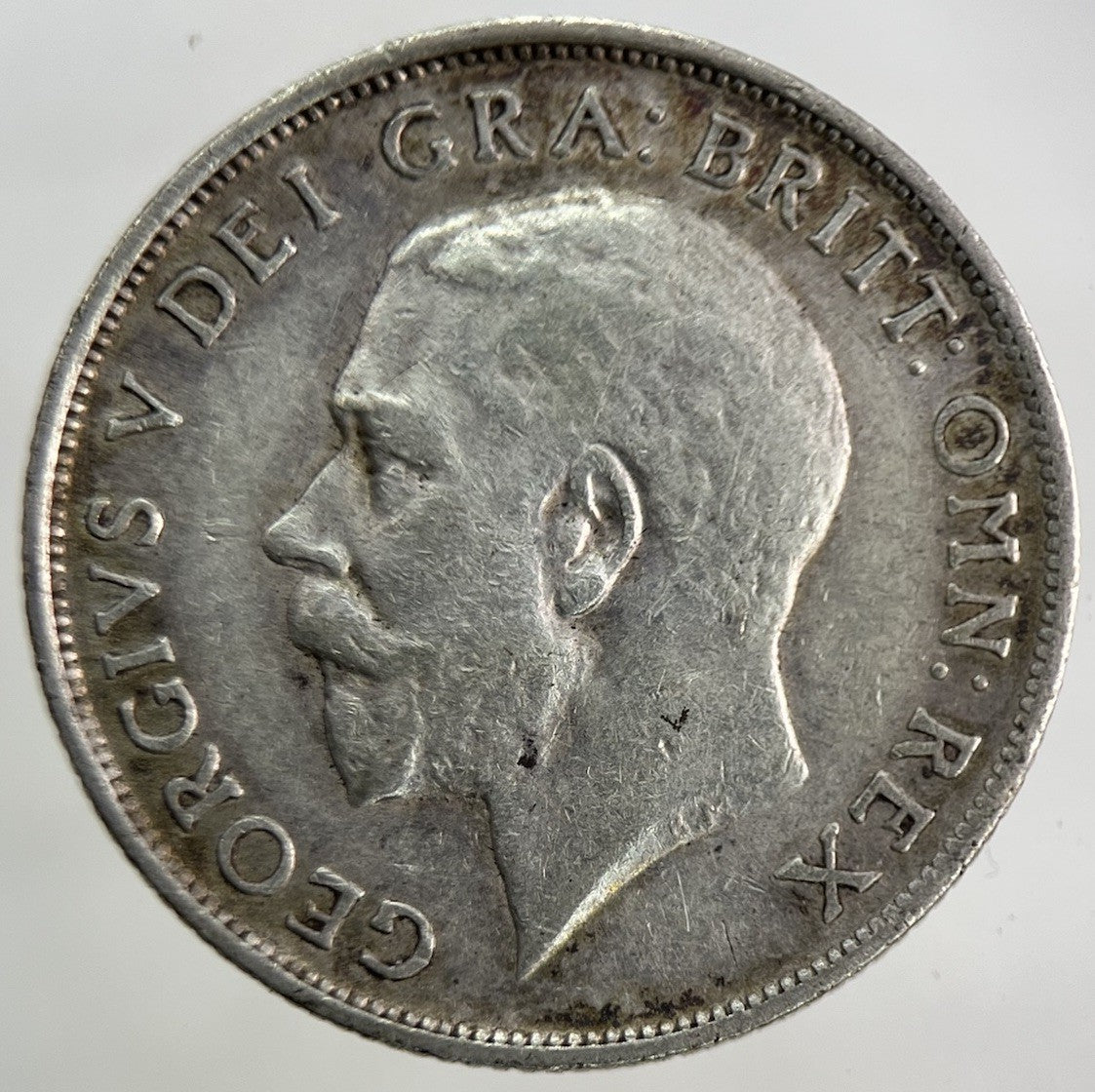 1918 George V Shilling Silver Coin | Very High Grade