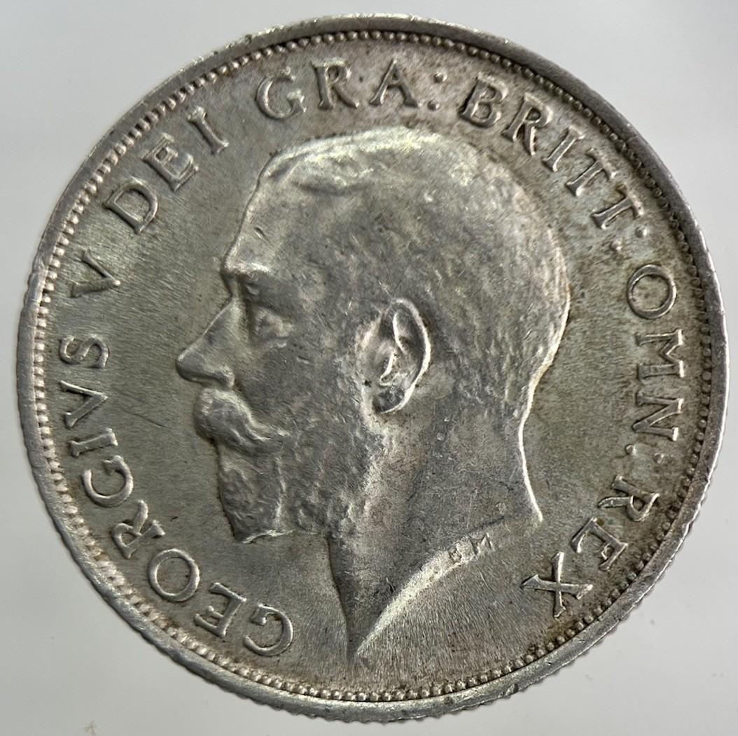 1916 George V Shilling Silver Coin | Very Fine Grade