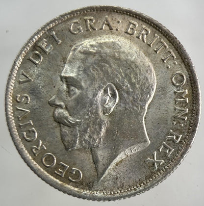 1915 George V Shilling Silver Coin | Very Fine Grade