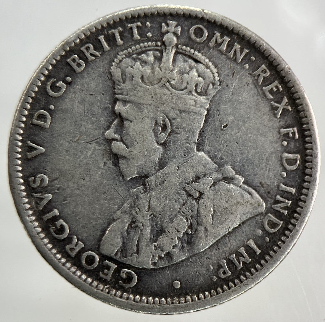 1916-M Australia Shilling Silver Coin | Fine Collectable Grade