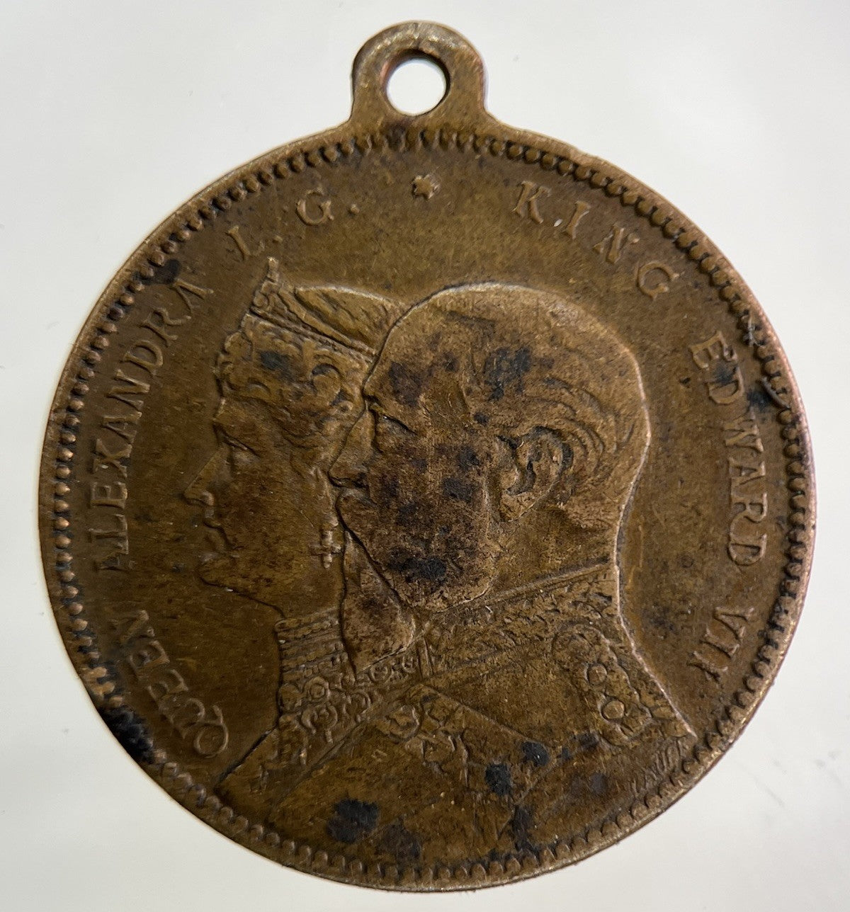 1901 Edward VII Accession Medal Coin | Fine Collectable Grade