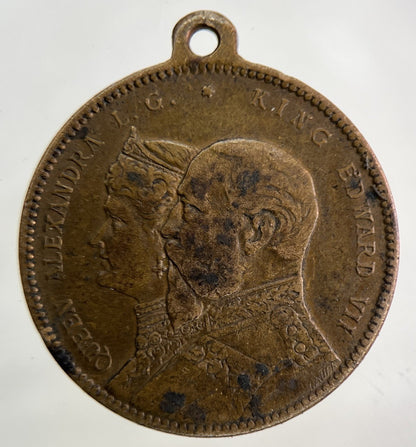 1901 Edward VII Accession Medal Coin | Fine Collectable Grade