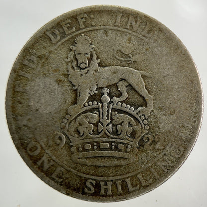 1922 George V Shilling Silver Coin | Collectable Grade