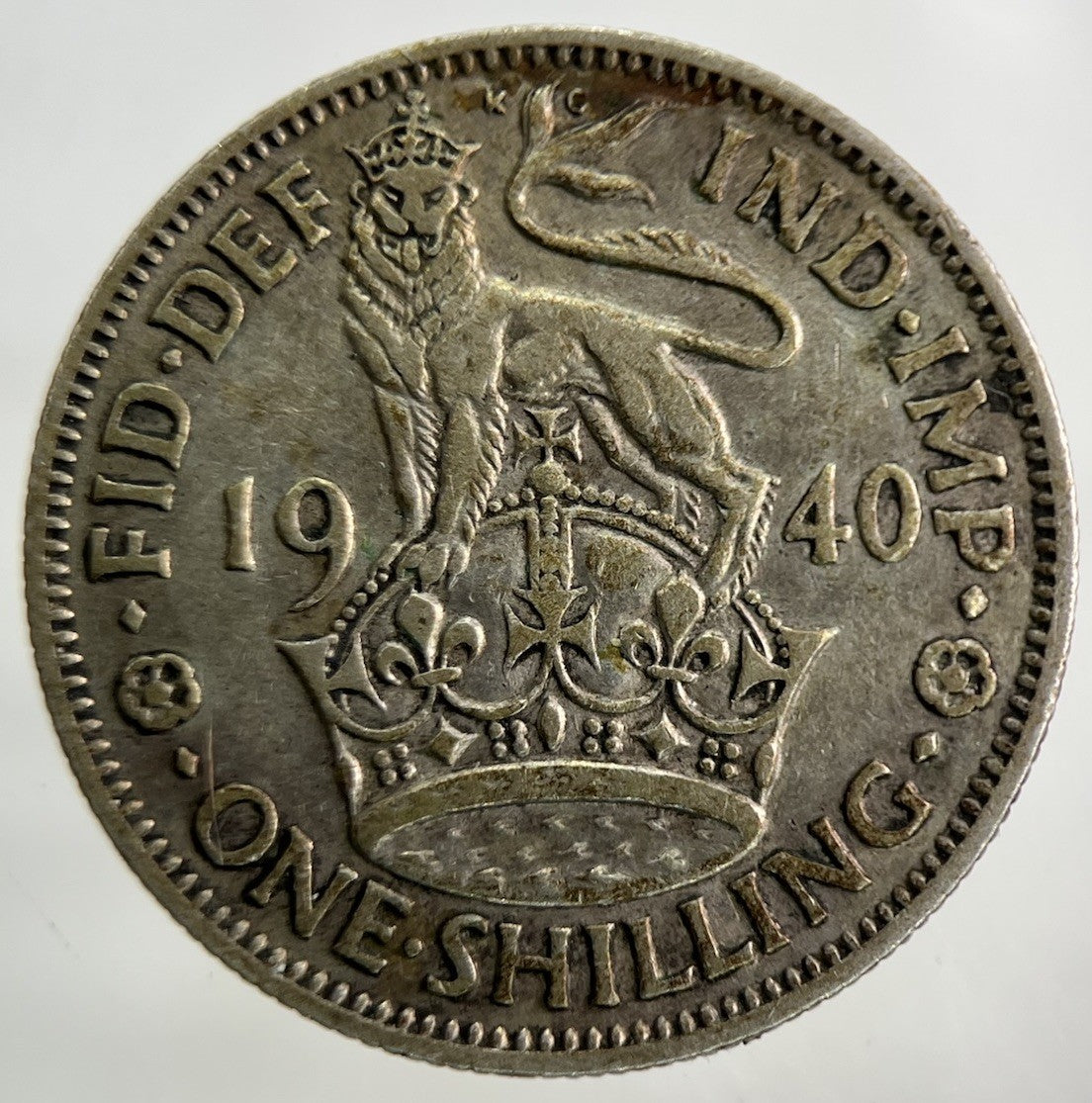 1940 George VI Shilling Silver Coin | Collectable Grade