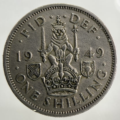 1949 George VI Shilling Coin | Fine Collectable Grade