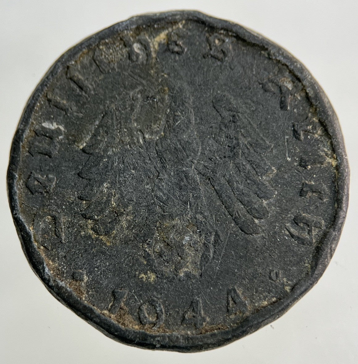 1944 German Nazi 10 Pfennig Coin | Fair Grade