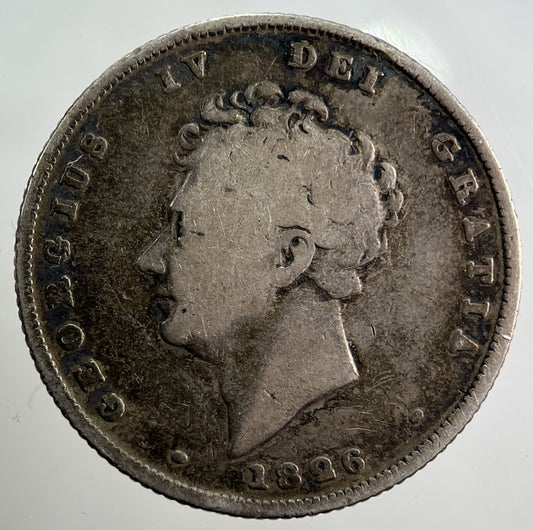 1826 George IV Silver Shilling Coin | Collectable Grade