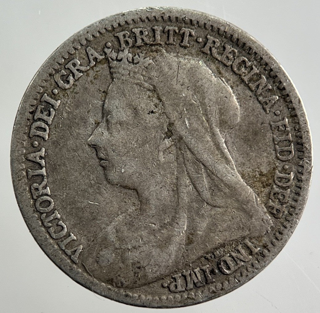1901 Victoria Threepence Silver Coin | Collectable Grade