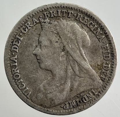1901 Victoria Threepence Silver Coin | Collectable Grade