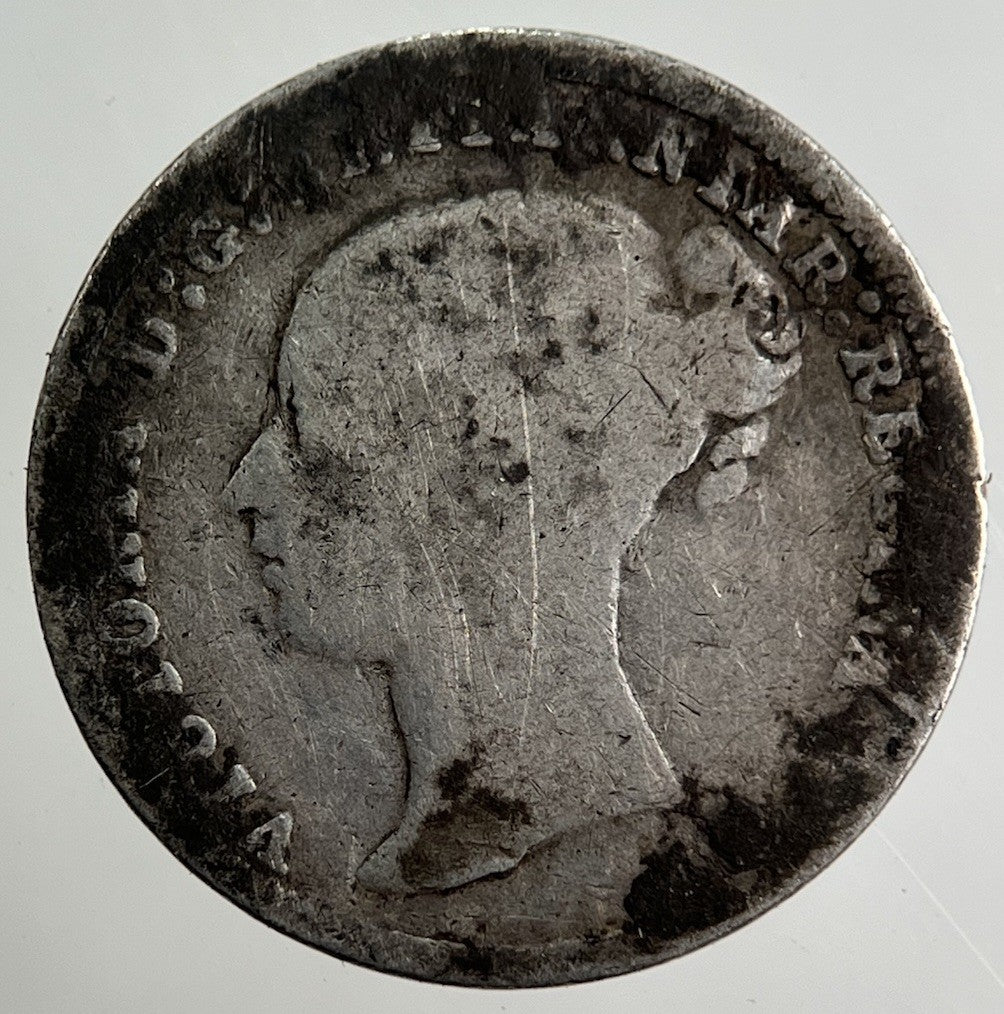 1884 Victoria Threepence Silver Coin | Collectable Grade