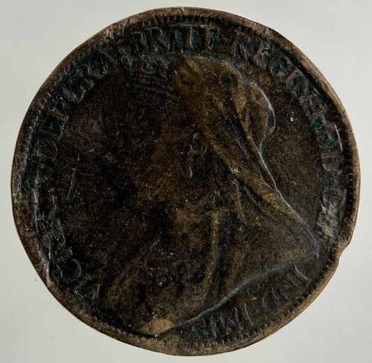 1897 Victoria Farthing Coin | Collectable Grade