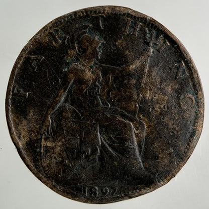 1897 Victoria Farthing Coin | Collectable Grade