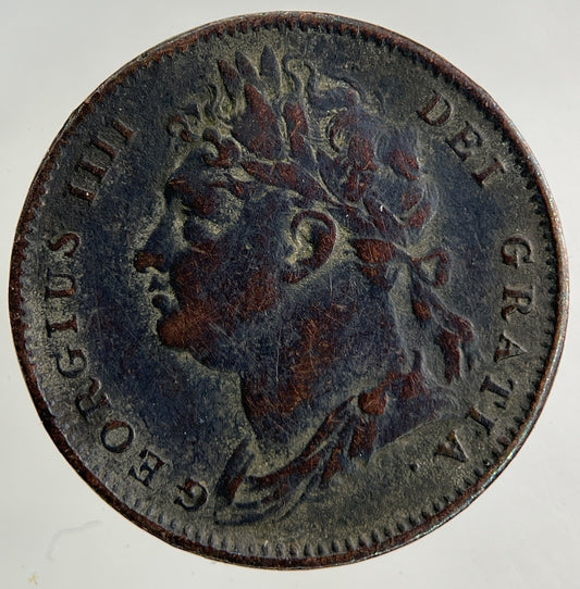 1822 George IV Farthing Coin | Fine Collectable Grade