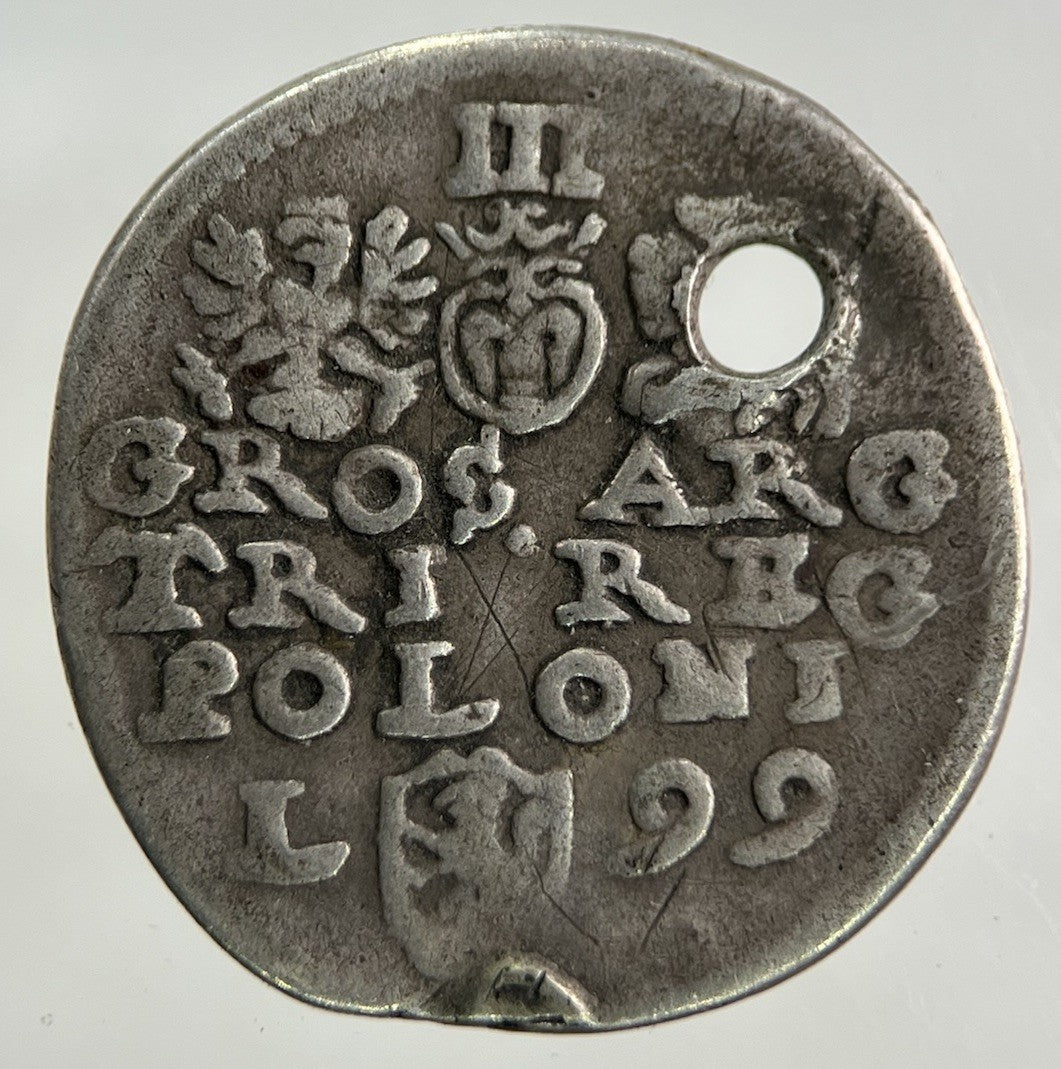 1599 Poland III 3 Gros Groschen Silver Coin | Collectable Grade