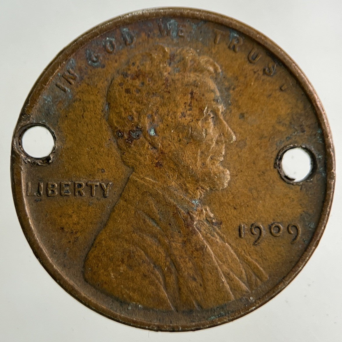 1909 US USA Wheat One Cent Coin | Very High Grade