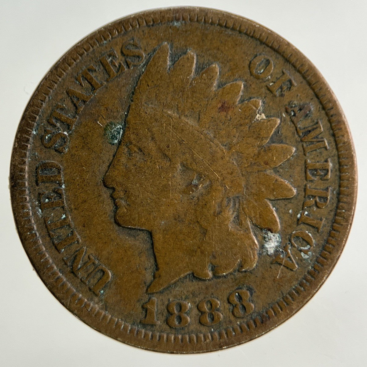 1888 US USA One Cent Coin | Collectable Grade